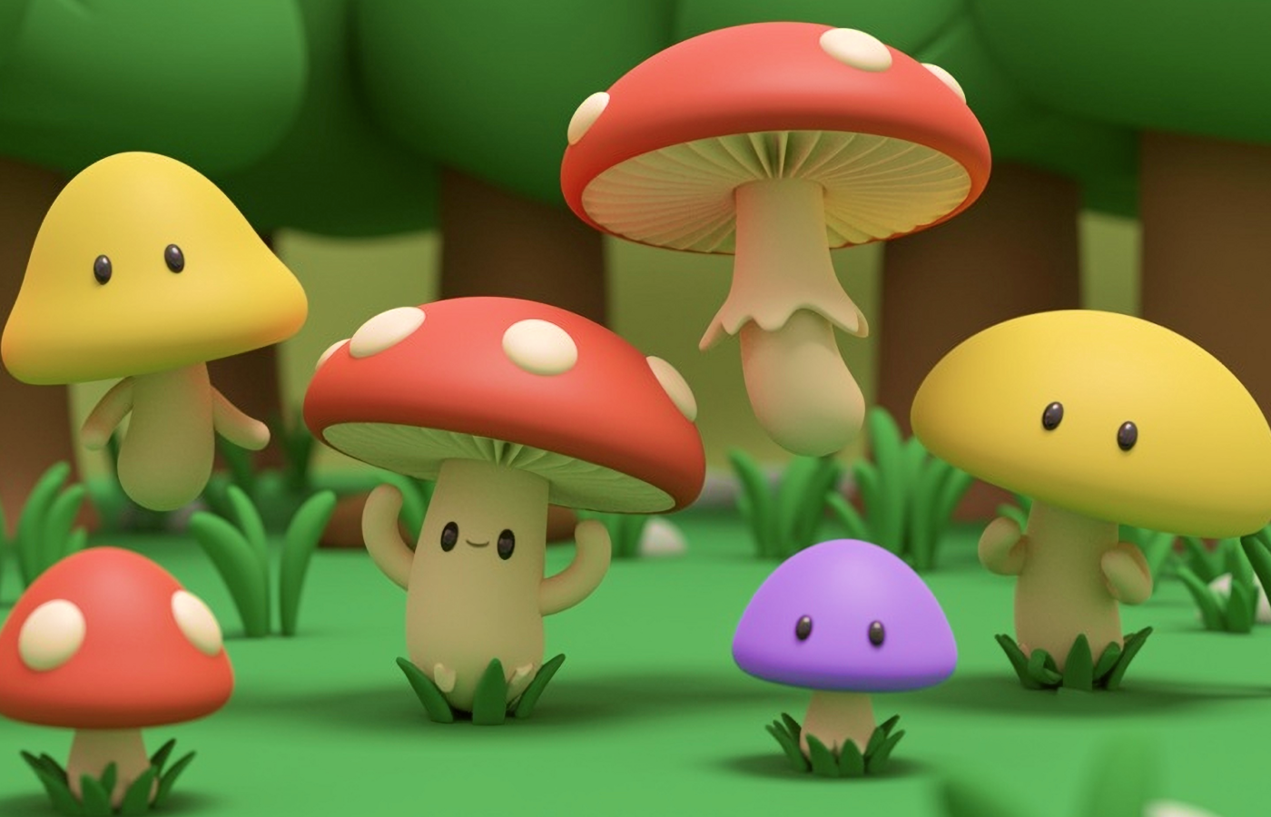 Волшебный мир грибов